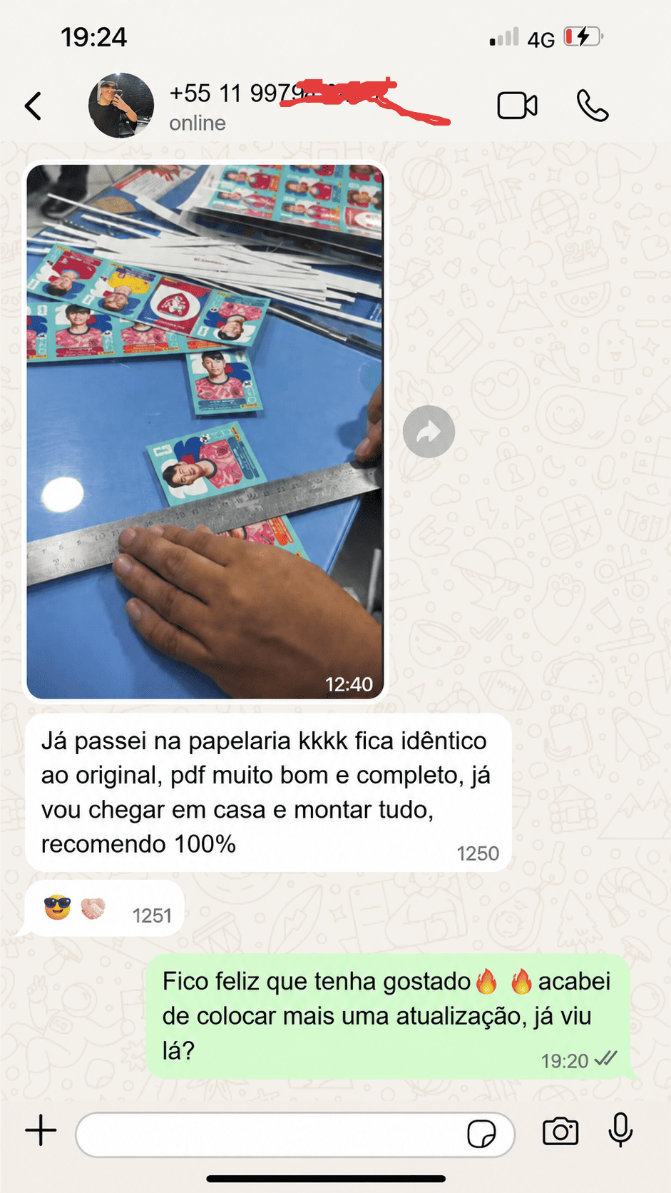 Depoimento real de cliente